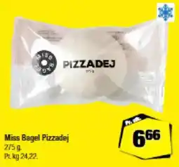 Calle Miss Bagel Pizzadej tilbud