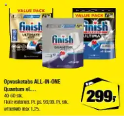 Calle Opvasketabs ALL-IN-ONE Quantum tilbud