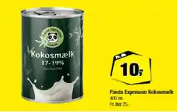 Calle Panda Expressen Kokosmælk tilbud