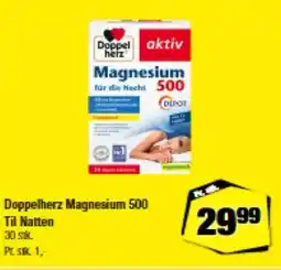 Calle Doppelherz Magnesium 500 Til Natten tilbud
