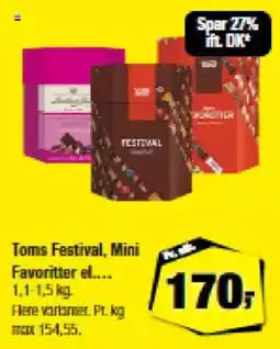 Calle Toms Festival, Mini Favoritter tilbud