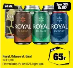 Calle Royal, Odense el. Giraf tilbud