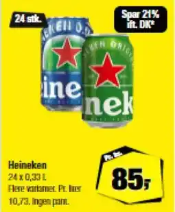 Calle Heineken tilbud