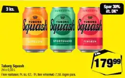 Calle Tuborg Squash tilbud