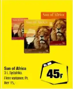 Calle Sun of Africa tilbud