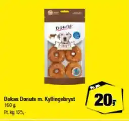 Calle Dokas Donuts m. Kyllingebryst tilbud