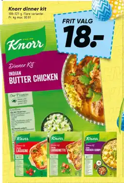 Bilka Knorr dinner kit tilbud