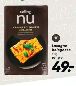 Bilka Lasagne bolognese tilbud