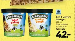 Bilka Ben & Jerry's isbæger tilbud