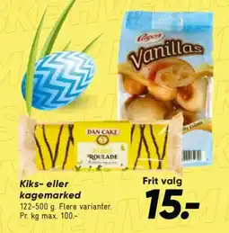 Bilka Kiks- eller kagemarked tilbud