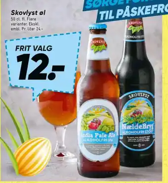 Bilka Skovlyst øl tilbud