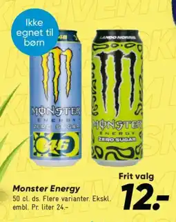 Bilka Monster Energy tilbud