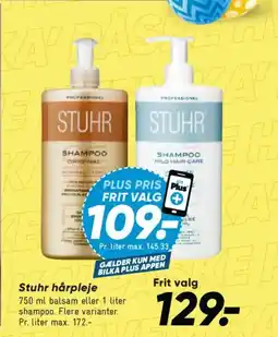Bilka Stuhr hårpleje tilbud
