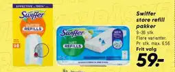 Bilka Swiffer store refill pakker tilbud