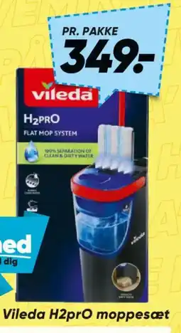 Bilka Vileda H2pro moppesæt tilbud