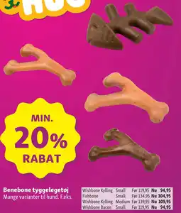 Maxi Zoo Benebone tyggelegetøj tilbud
