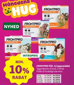 Maxi Zoo FRONTPRO flåt- & loppemiddel tilbud
