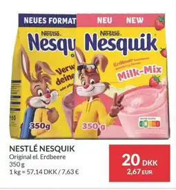 Nielsen's Discount Nestlé Nesquik tilbud