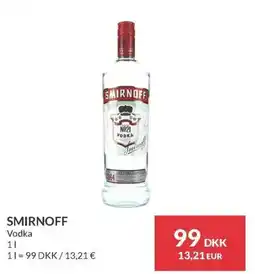 Nielsen's Discount SMIRNOFF tilbud