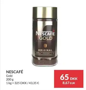 Nielsen's Discount NESCAFÉ Gold tilbud
