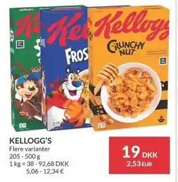 Nielsen's Discount KELLOGG'S tilbud