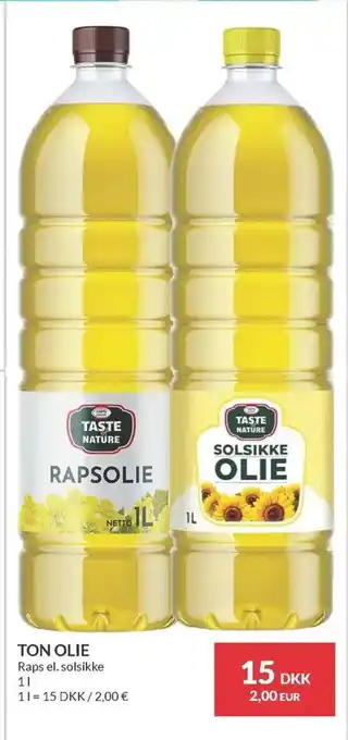 Nielsen's Discount Ton olie tilbud