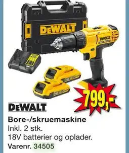 Harald Nyborg Bore-/skruemaskine tilbud