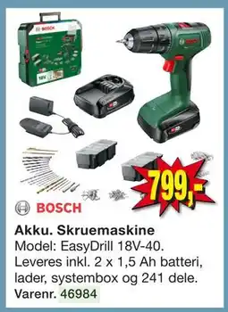 Harald Nyborg Akku. Skruemaskine tilbud