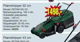 Harald Nyborg Plæneklipper 32 cm tilbud