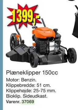 Harald Nyborg Plæneklipper 150cc tilbud