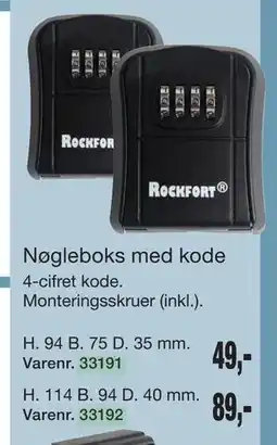 Harald Nyborg Nøgleboks med kode tilbud
