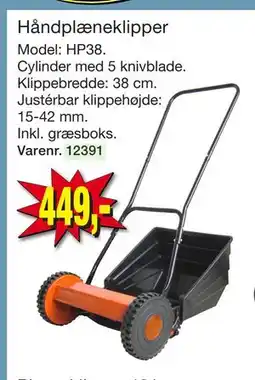 Harald Nyborg Håndplæneklipper tilbud