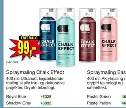 Harald Nyborg Spraymaling Chalk Effect tilbud