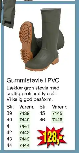 Harald Nyborg Gummistøvle i PVC tilbud
