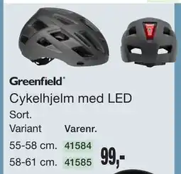 Harald Nyborg Cykelhjelm med LED tilbud