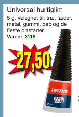 Harald Nyborg Universal hurtiglim tilbud