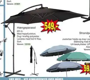 Harald Nyborg Hængeparasol tilbud