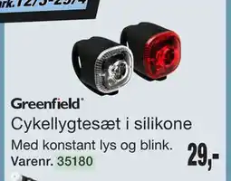 Harald Nyborg Cykellygtesæt i silikone tilbud