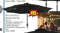 Harald Nyborg Parasol med lys tilbud