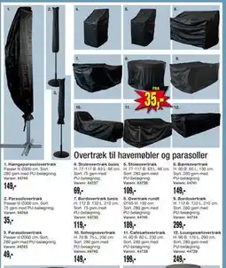 Harald Nyborg Overtræk til havemøbler og parasoller tilbud