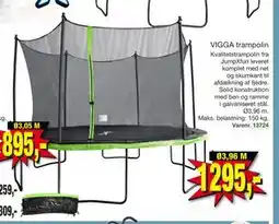 Harald Nyborg VIGGA trampolin tilbud