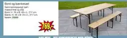 Harald Nyborg Bord og bænkesæt tilbud