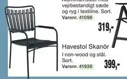Harald Nyborg Havestol Skanör tilbud