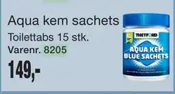 Harald Nyborg Aqua kem sachets tilbud