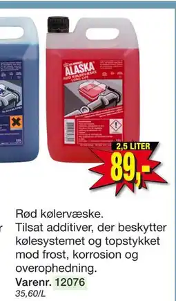 Harald Nyborg Rød kølervæske tilbud