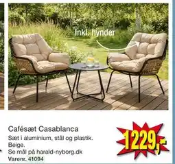 Harald Nyborg Cafésæt Casablanca tilbud