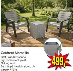 Harald Nyborg Cafésæt Marseille tilbud