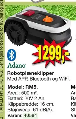 Harald Nyborg Robotplæneklipper tilbud
