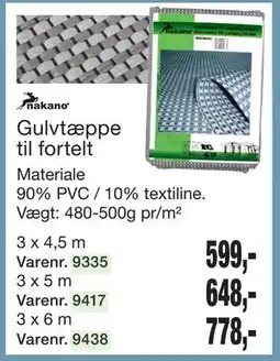 Harald Nyborg Gulvtæppe til fortelt tilbud