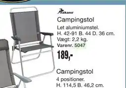 Harald Nyborg Campingstol tilbud